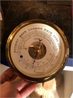 Brass Stockburger Ships Barometer