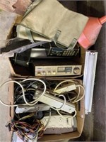 Power Strips, Lights, Saw, Assorted Items