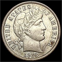 1916-S Barber Dime UNCIRCULATED