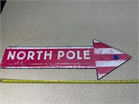 NORTH POLE SIGN