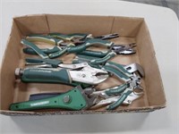 assortment of MasterForce wrenches