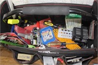 TOOL BAG & TOOL BOX WITH MISC. TOOLS