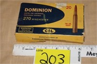 Vintage Dominion 270 Win