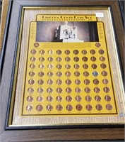 Coin Frame Lincoln Cents (1909-1980)