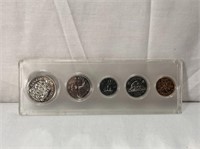 1975 Canadian 5 Coin Set