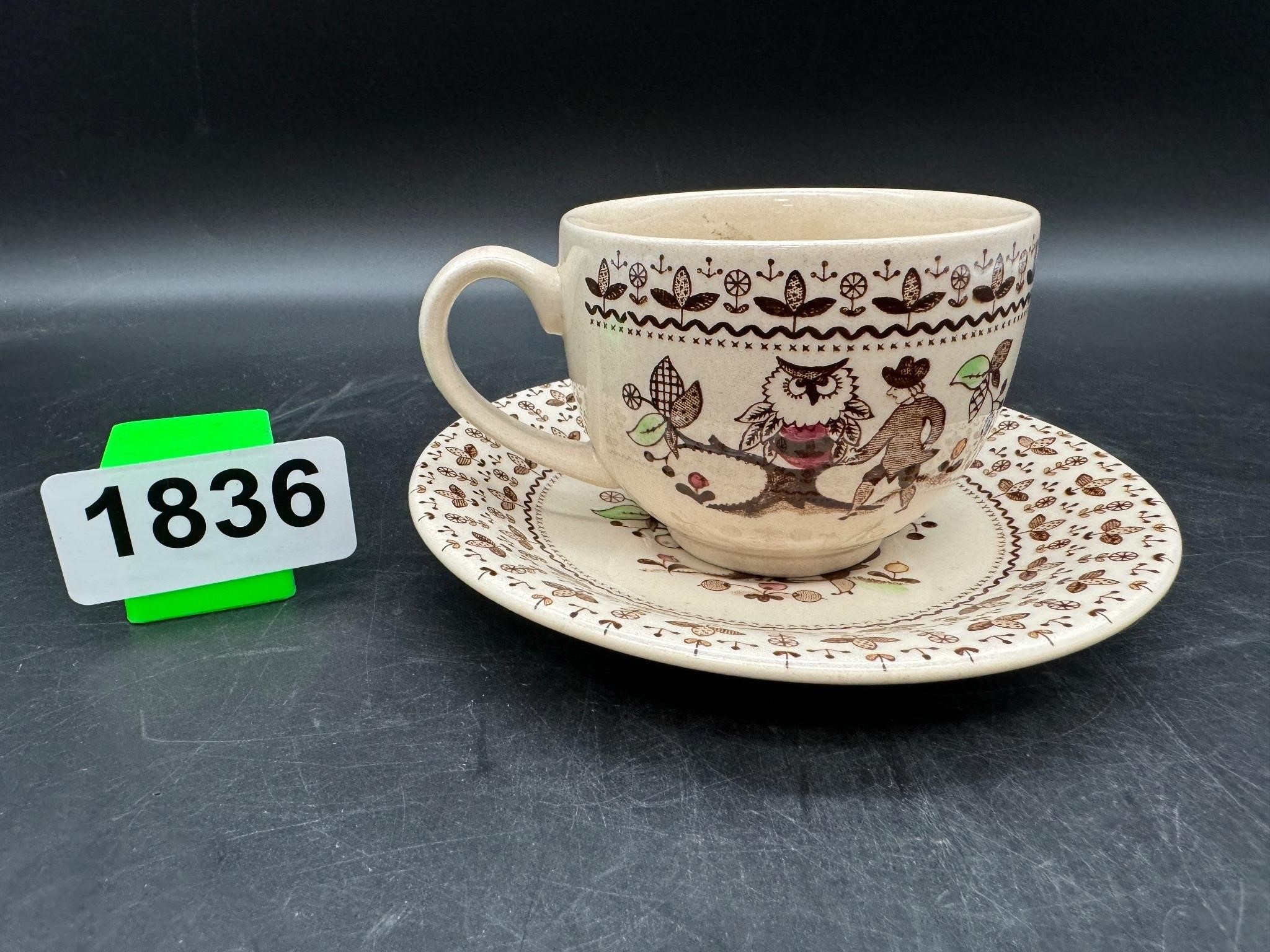 Johnson Brother Sugar & Spice Cup & Saucer