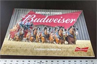2018  Budweiser calendar