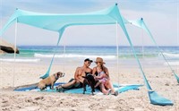BEACH TENT SUN SHELTER WITH UPF50+ PROTECTION,
