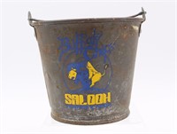 Vintage Kearney, Nebr Buffalo Chip Saloon Bucket