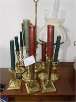 Candle Stands / Viintage Lamp