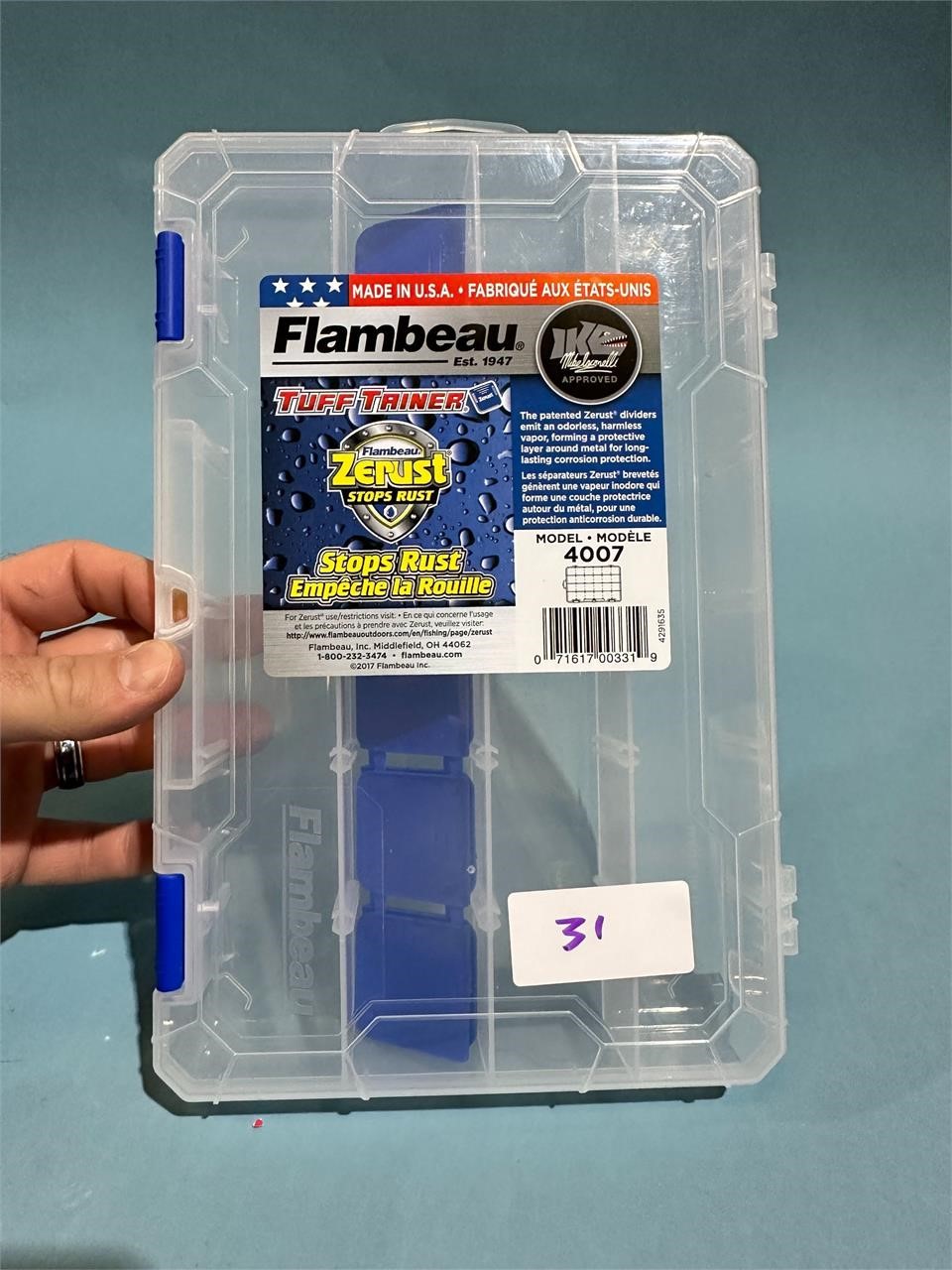 New Flambeau tackle box