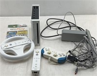 WII CONSOLE WITH GAMES AND ACCESSORIES