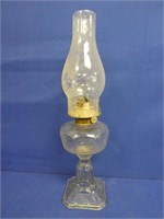 Clear Glass Base Oil Lamp