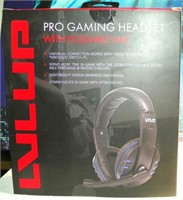 New Sealed Pro Gaming Headset with Foldable Mic