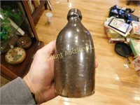 Ginger beer bottle, pottery, not glass, nice