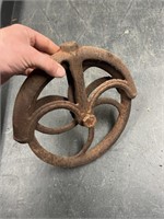 Antique Metal Pulley