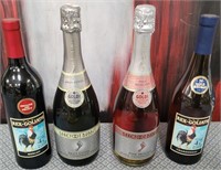 11 - LOT OF 4 BOTTLES (W44)