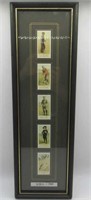 FRAMED COPE'S CIGARETTE CARDS