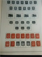 Vintage Hungary Stamp Book