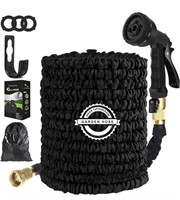 EXPANDABLE GARDEN HOSE 50FT WITH 3/4 SOLID BRASS