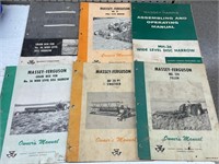 Assorted Massey Ferguson/Harris Manuals