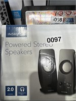 INSIGNIA STERO SPEAKERS RETAIL $20