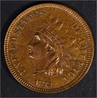 1872 INDIAN HEAD CENT  CH BU