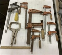 7 clamps