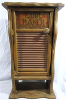 VINTAGE DUBL HANDI WASHBOARD CABINET