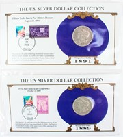 Coin 2 Morgan Silver Dollars 1889-O & 1891-O