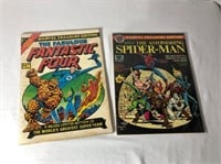2 Marvel Treasury Comic Books
