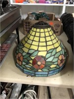STAINED GLASS LAMPSHADE