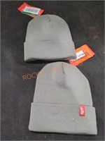 Milwaukee Acrylic Cuffed Beanie Gray Quantity 2