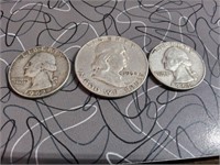 $1 face value 90% silver U. S mint coins