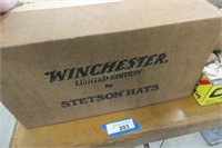 Winchester Stetson hat - size 7 1/4