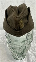 Army Brown Woolen Side Cap