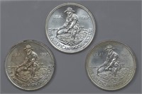 3 - Silver 1ozt (3ozt TW) Engelhard 1987