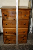 Small Wood Chest of Drawers