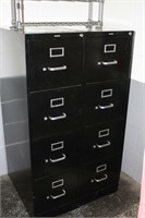 Black 4 Drawer Filing Cabinet