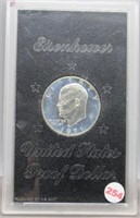 1971 Eisenhower United States proof dollar.