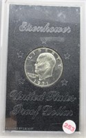 1971 Eisenhower United States proof dollar.