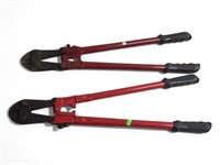 2 Pair Of Bolt Cutters. 24 Inch