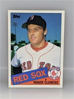 1985 Topps Roger Clemens Rookie