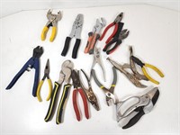 GUC Assorted Pliers And Hand Tools