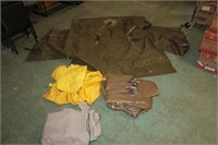 Army Supplies Bag & Raincoats