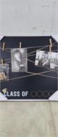 "Class of" Chalkboard Grad Frame, 16" x 16"