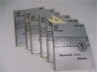 Lot (6) Hancock, Adams & Brown Co. Platbooks