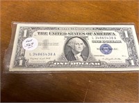NICE 1957 A SERIES $1.00 SILVER CERTIFICATE.