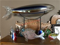 Vintage Glass Fish Collection