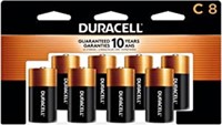 8-Pk Duracell Coppertop C Batteries, All-Purpose
